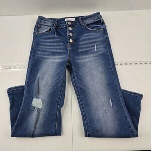 Risen Blue Flare Jeans